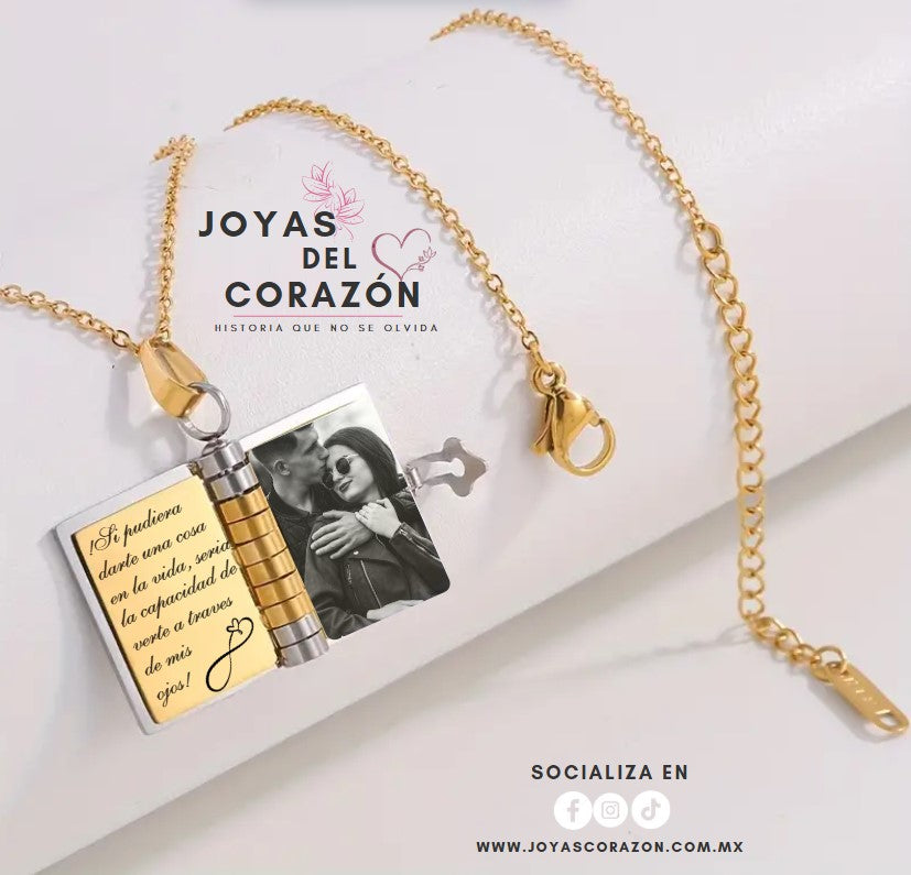 Collar de Libro - ¡Personaliza!