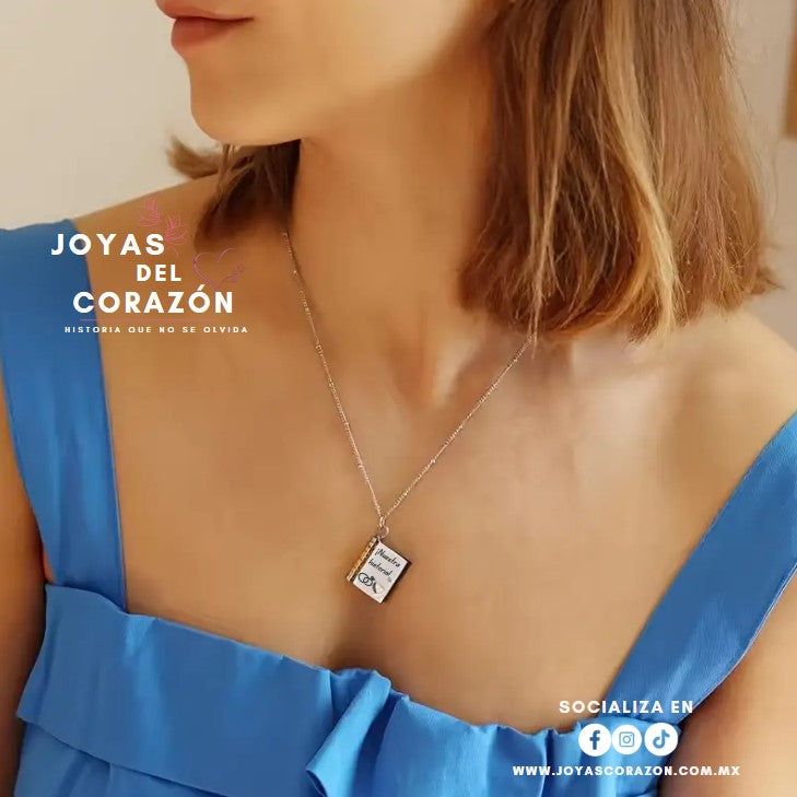 Collar de Libro - ¡Personaliza!