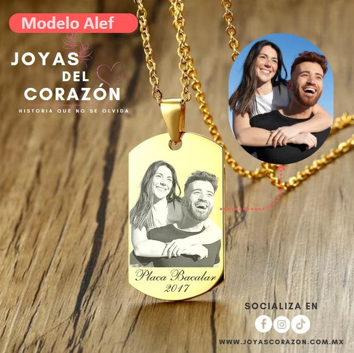 Collar de Placa - ¡Personaliza!