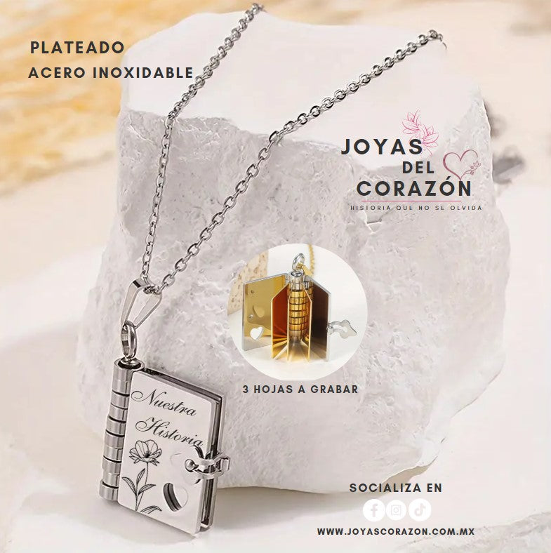 Collar de Libro - ¡Personaliza!