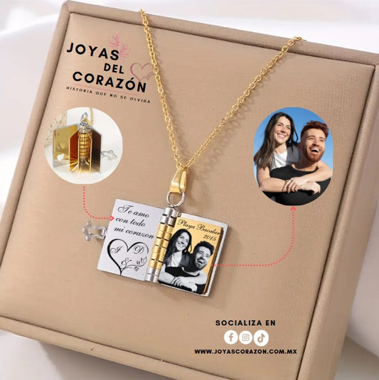 Collar de Libro - ¡Personaliza!