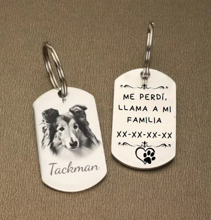Placa de Mascota ¡Personaliza!